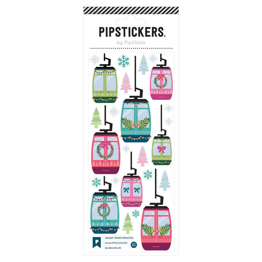 Holiday Trams-formation Stickers