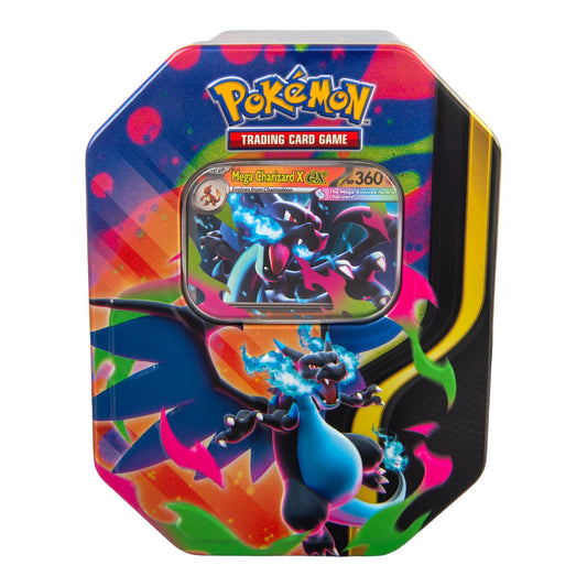 Pokémon Trading Card Game: Mega Charizard Tin