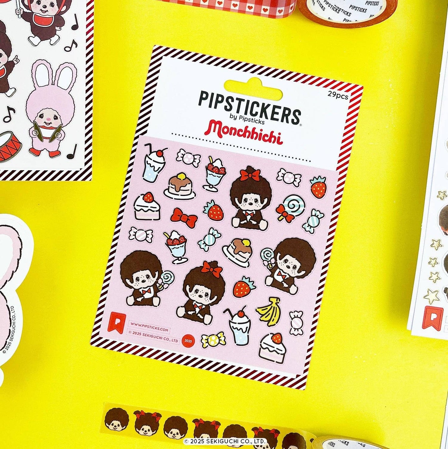 Monchhichi & Sweets Stickers