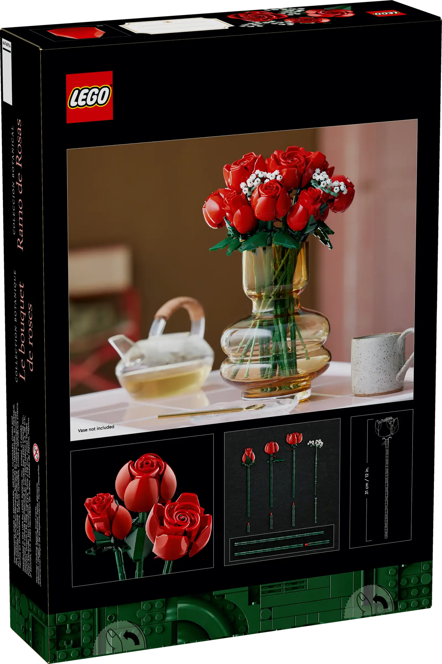 Botanical Collection: Bouquet of Roses Building Kit