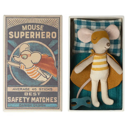 Super Hero Mouse in Matchbox
