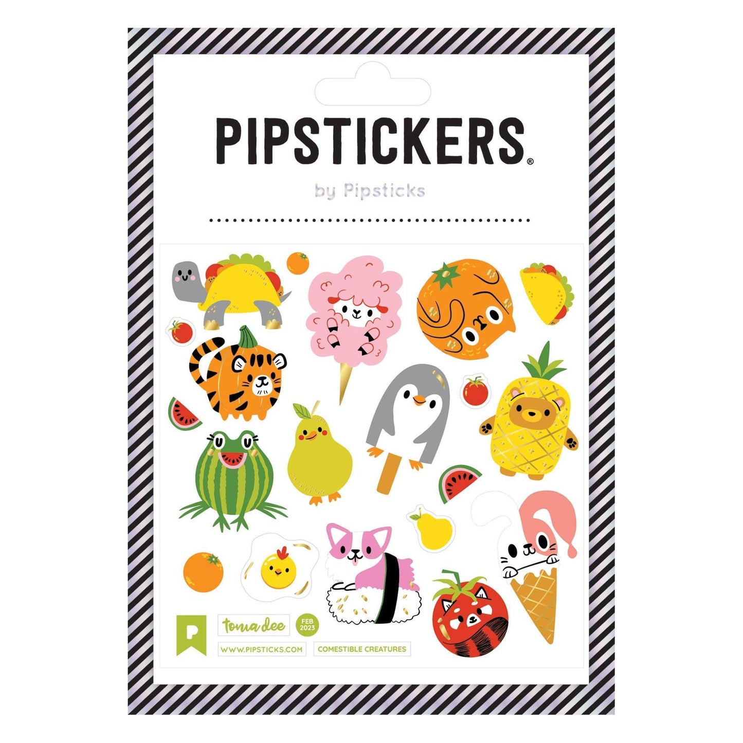 Comestible Creatures Stickers