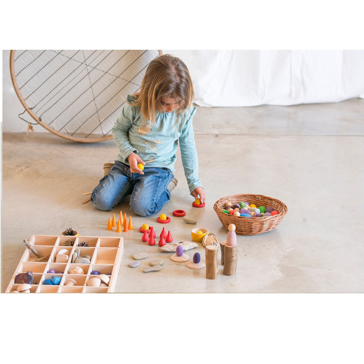 Wood Tinker Sorting Tray