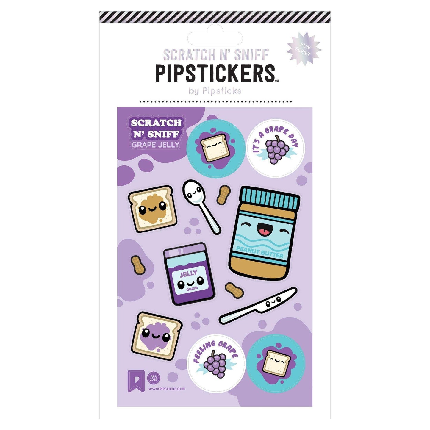 Grape Day Scratch 'n Sniff Stickers