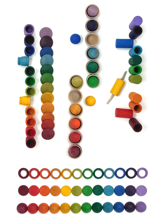 Wood Education Set - Loose Parts