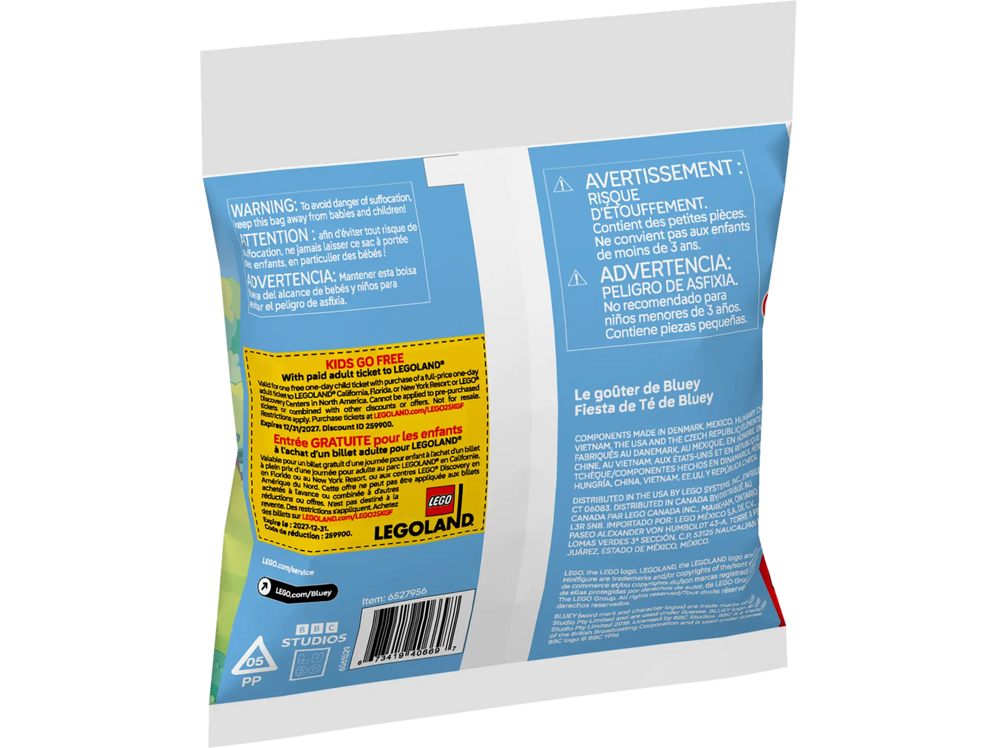 Bluey Tea Party Building Pack