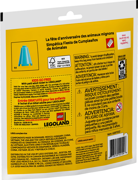 Creator: Cute Animal Birthday Party Building Pack