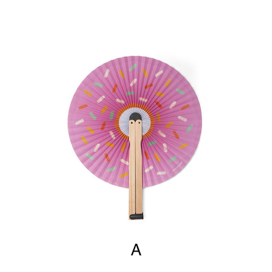 Food Paper Fan