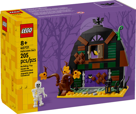 Halloween Barn Building Set