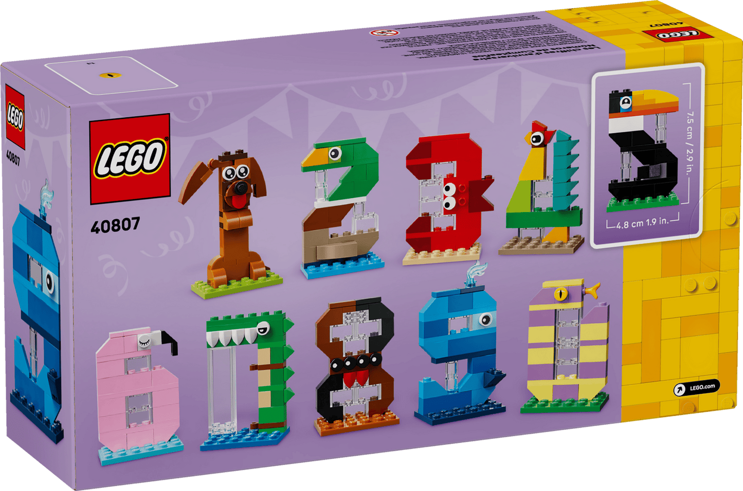 Classic: Birthday Numbers Building Set