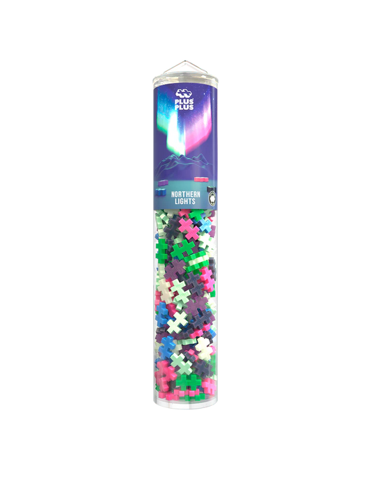 Plus Plus Northern Lights Mix 240 Piece Tube