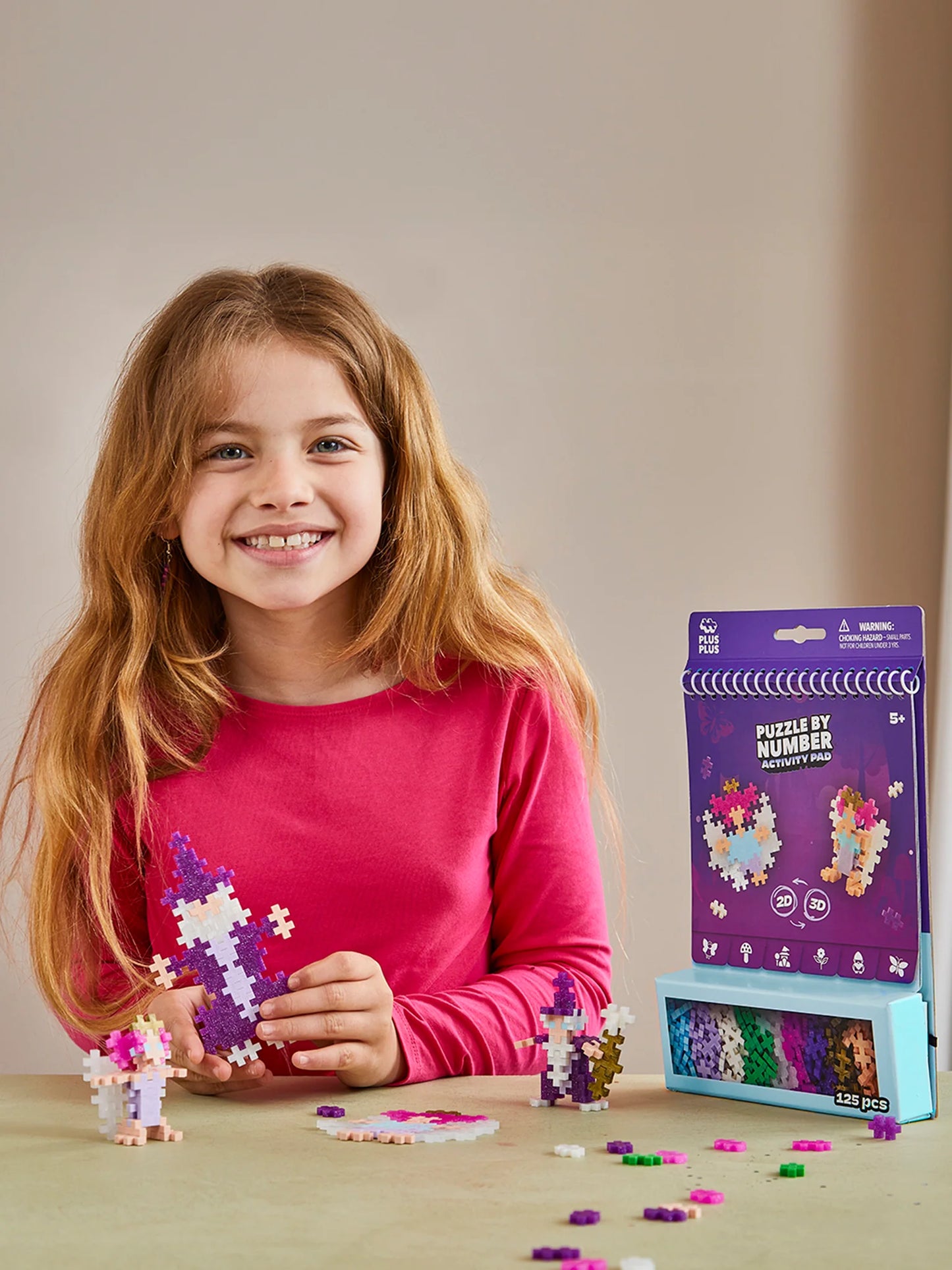 Plus Plus Puzzle by Number - Enchanted Forest