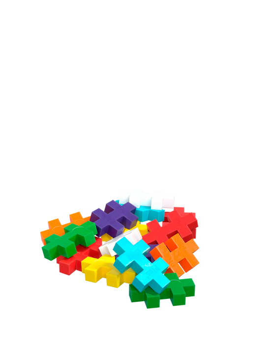 Plus Plus BIG 15 Piece Colour Mix Tubes