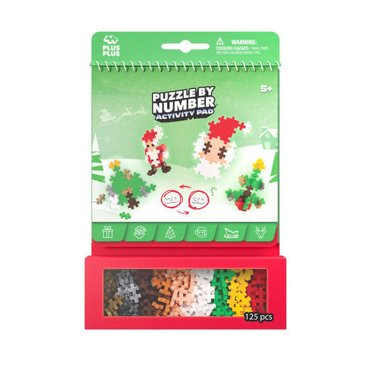 Plus Plus Puzzle by Number - Christmas