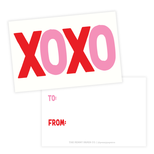 XOXO Valentine's Cards