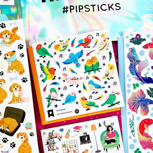 Chirp Squad Stickers