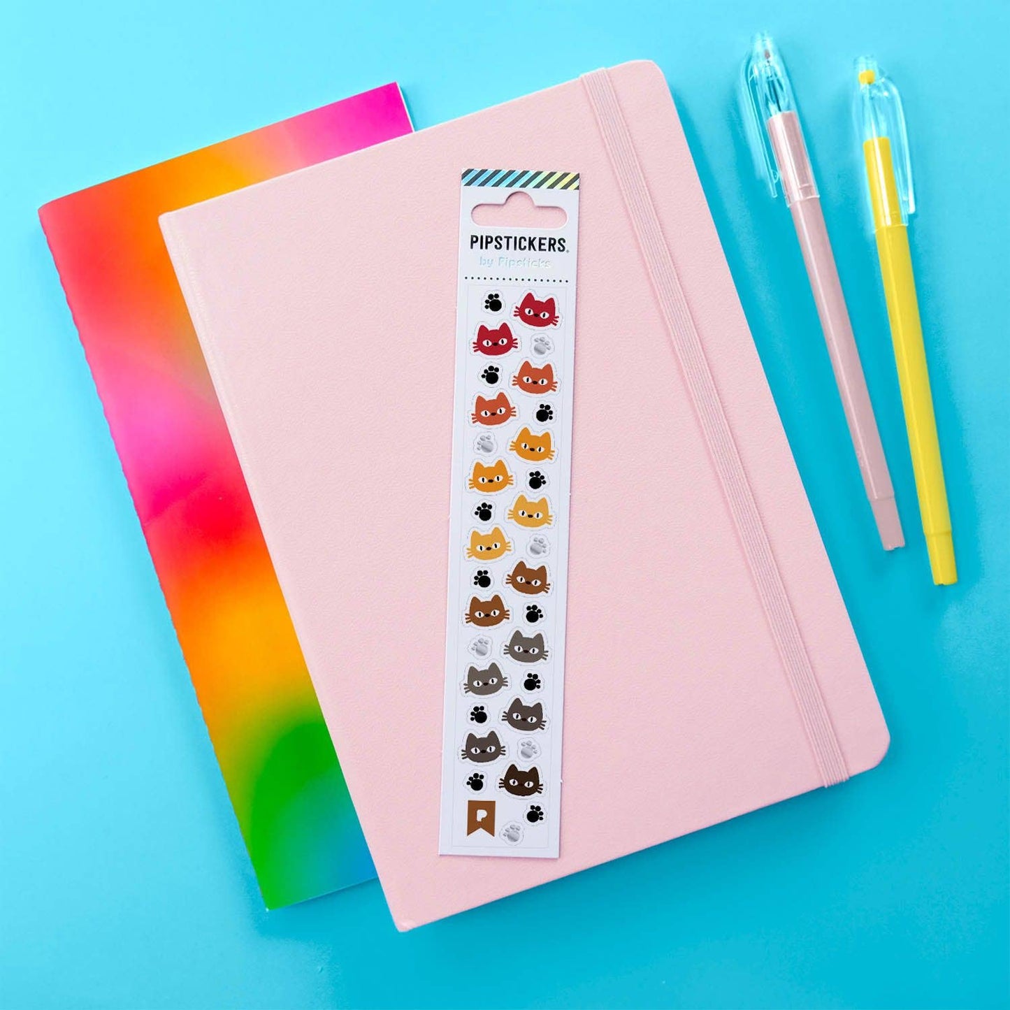 Feline Faces Mini Stickers