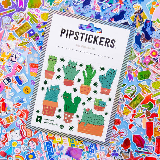 Prickly Purrs Stickers