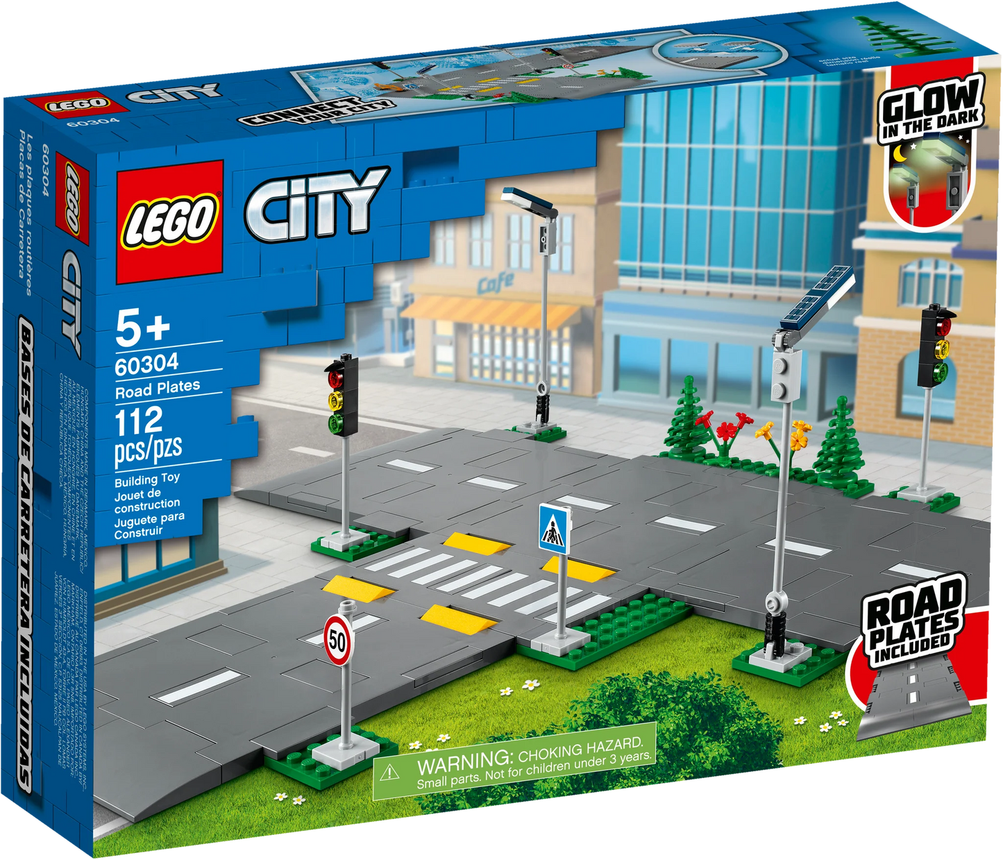 City: Road Plates Building Set