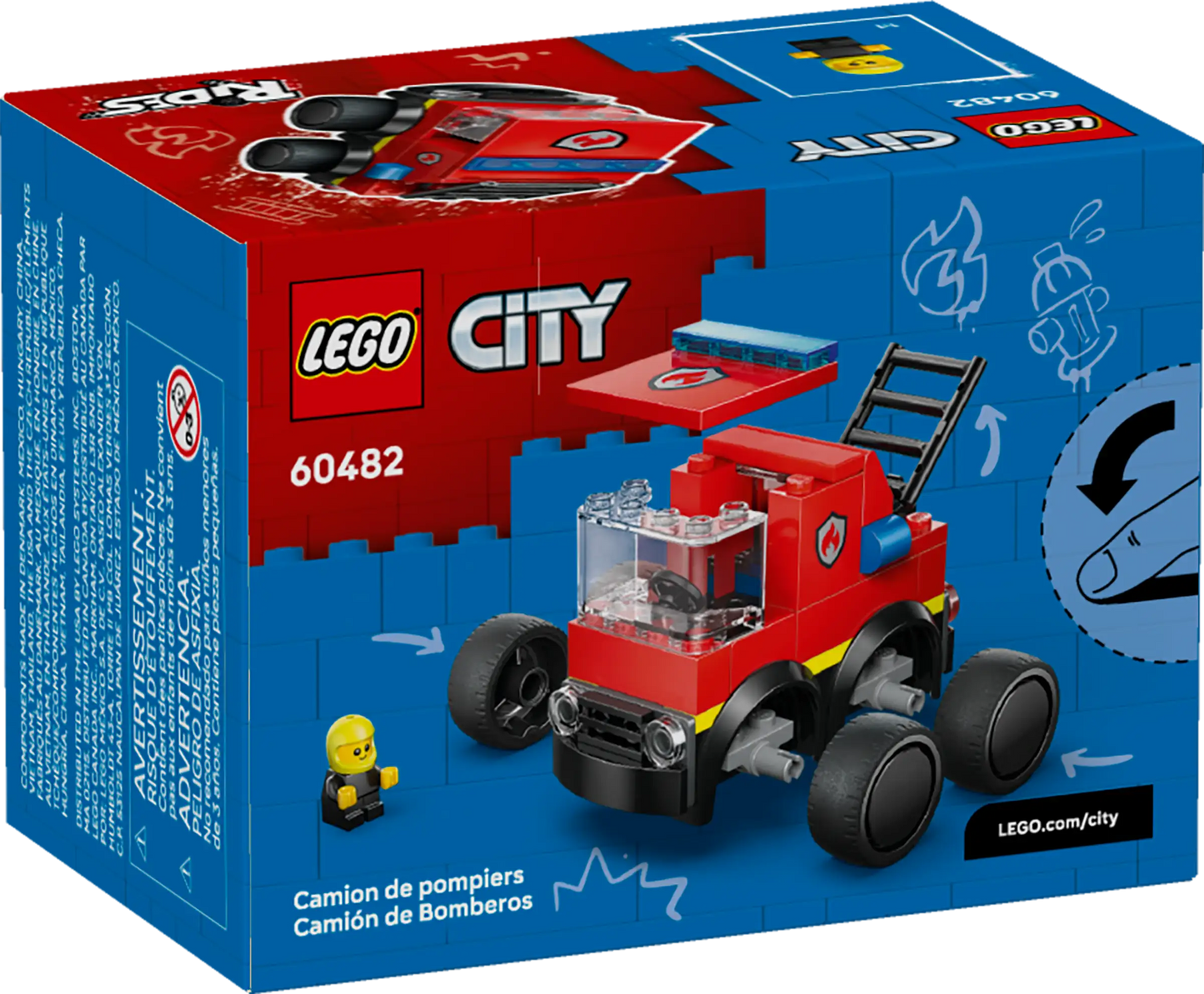 City Rides: Fire Truck Building Set