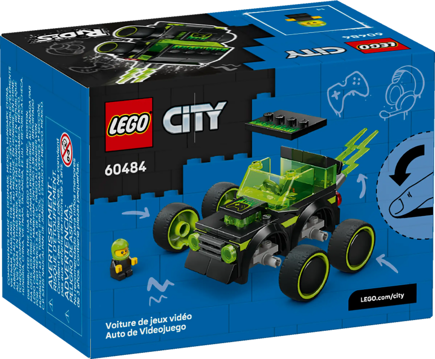 City Rides: Gaming Car Building Set