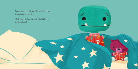 Tiny T.Rex and the First Day Oopsies - Hardcover Picture Book