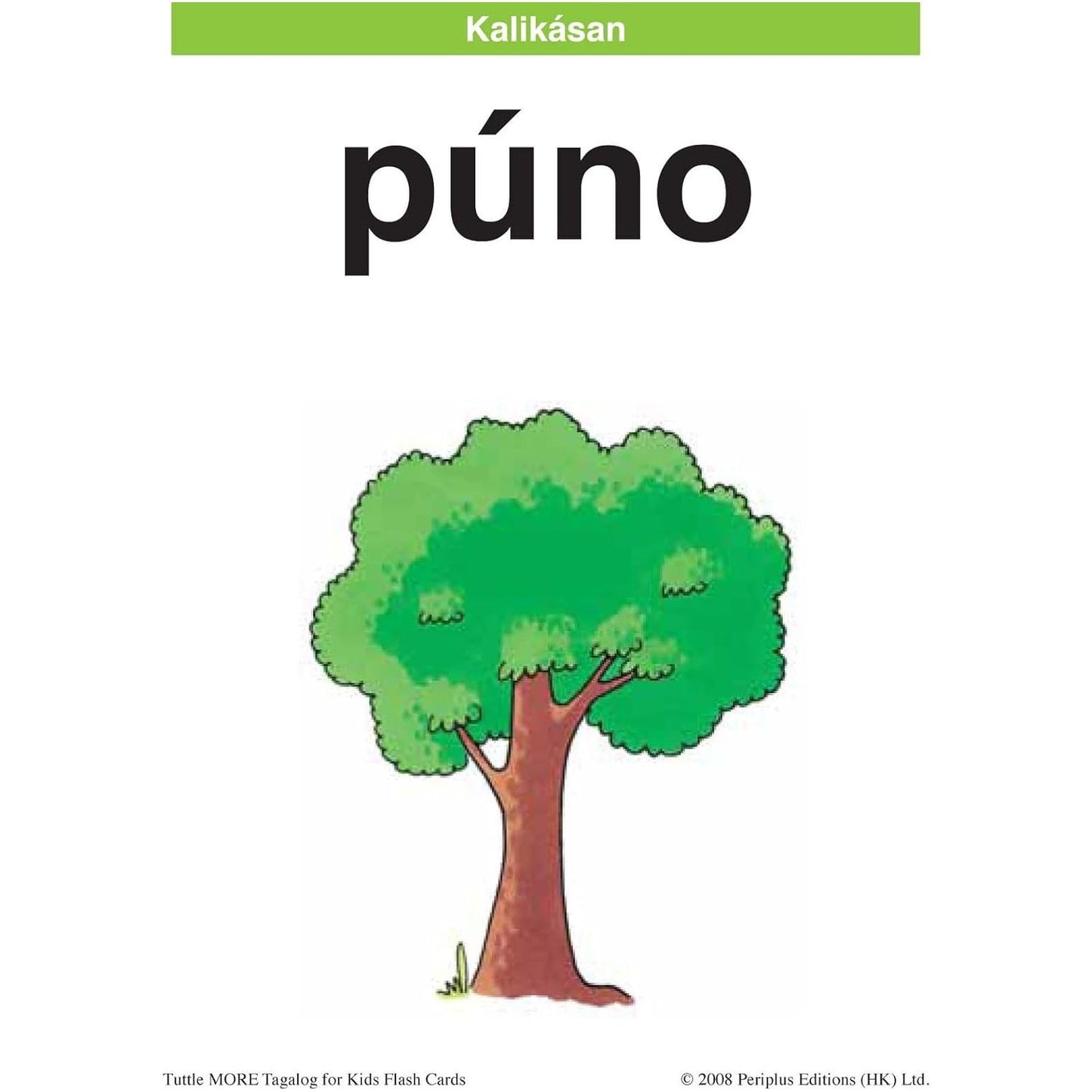 Tuttle More Tagalog for Kids Flash Cards