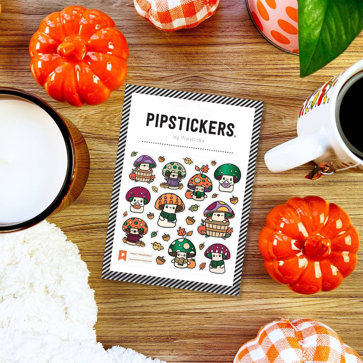 Toasty Toadstools Stickers