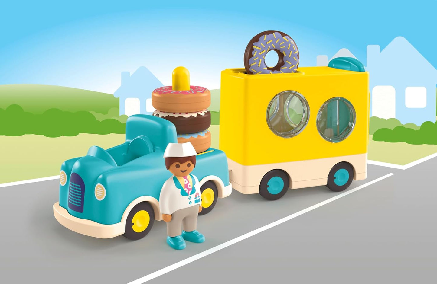 Junior: Crazy Donut Truck with Stacking Feature