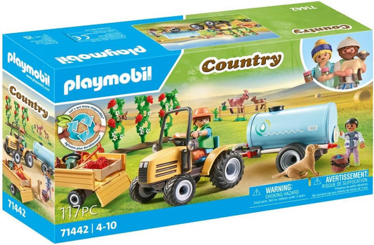 Country: Tractor with Trailer & Water Tank