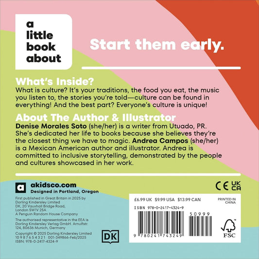 A Little Book About Culture - Board Book