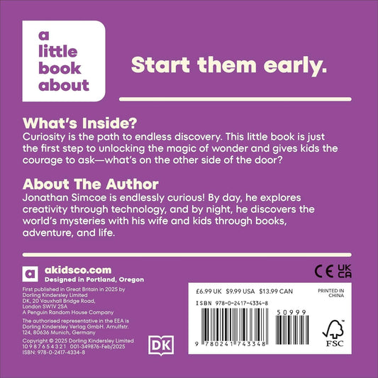 A Little Book About Curiosity - Board Book