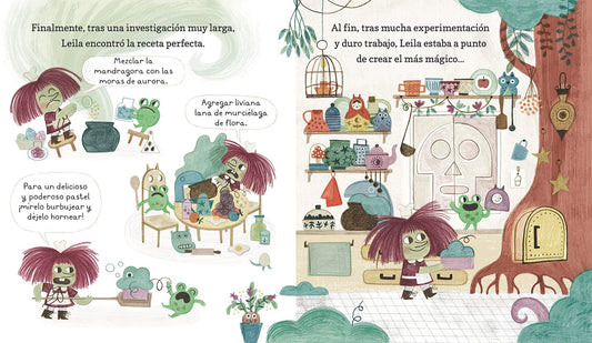 Leila, la Brujita Perfecta: Spanish Hardcover Picture Book