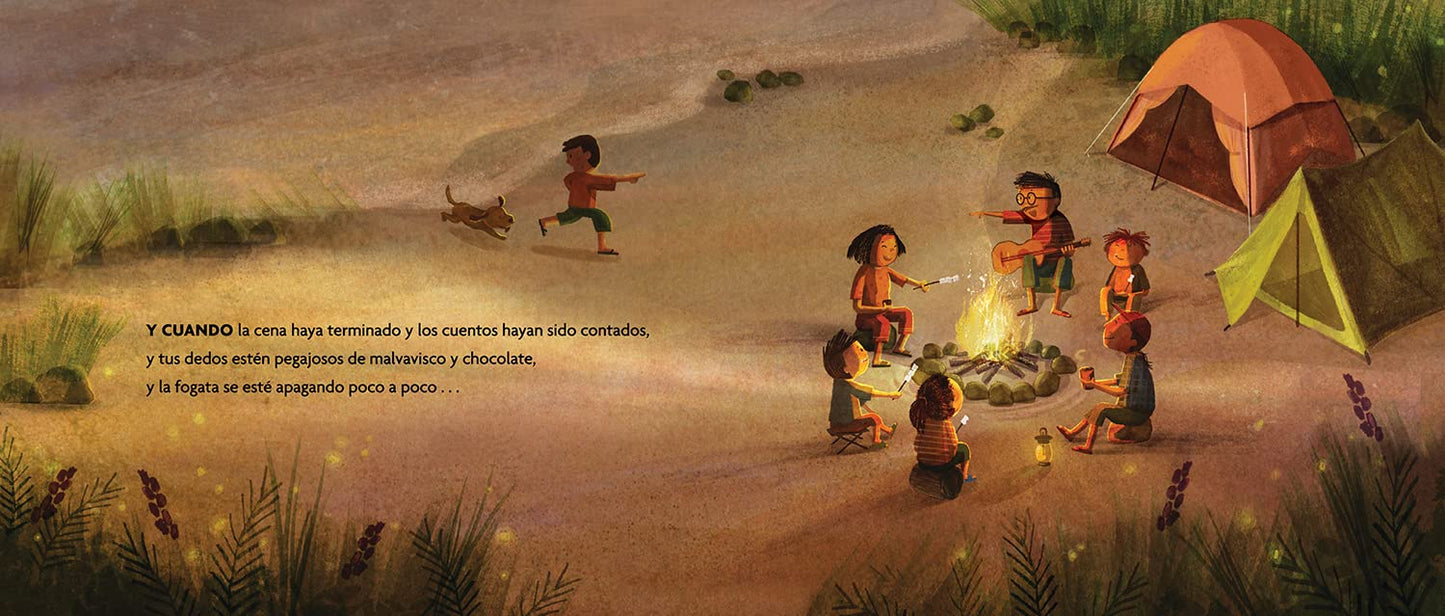 Entonces ilega el verano - Spanish Paperback Picture Book