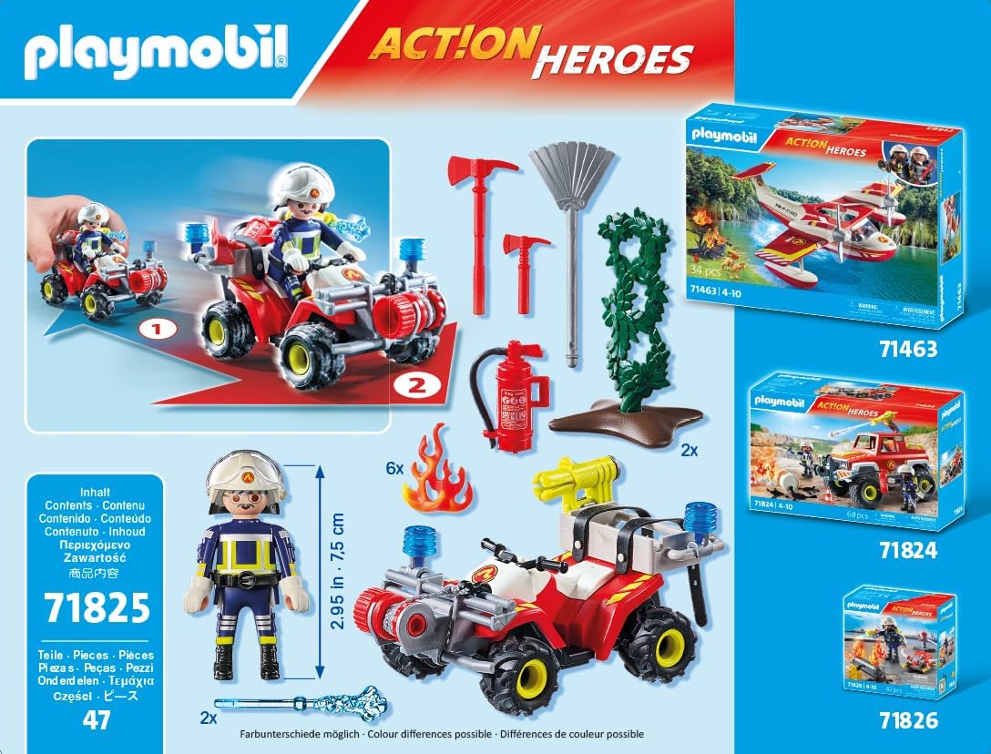 Action Heroes: Firefighting Quad