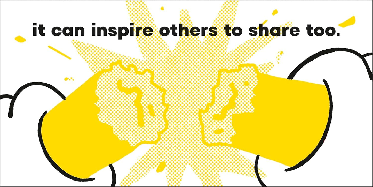 A Little Book About Sharing - Board Book