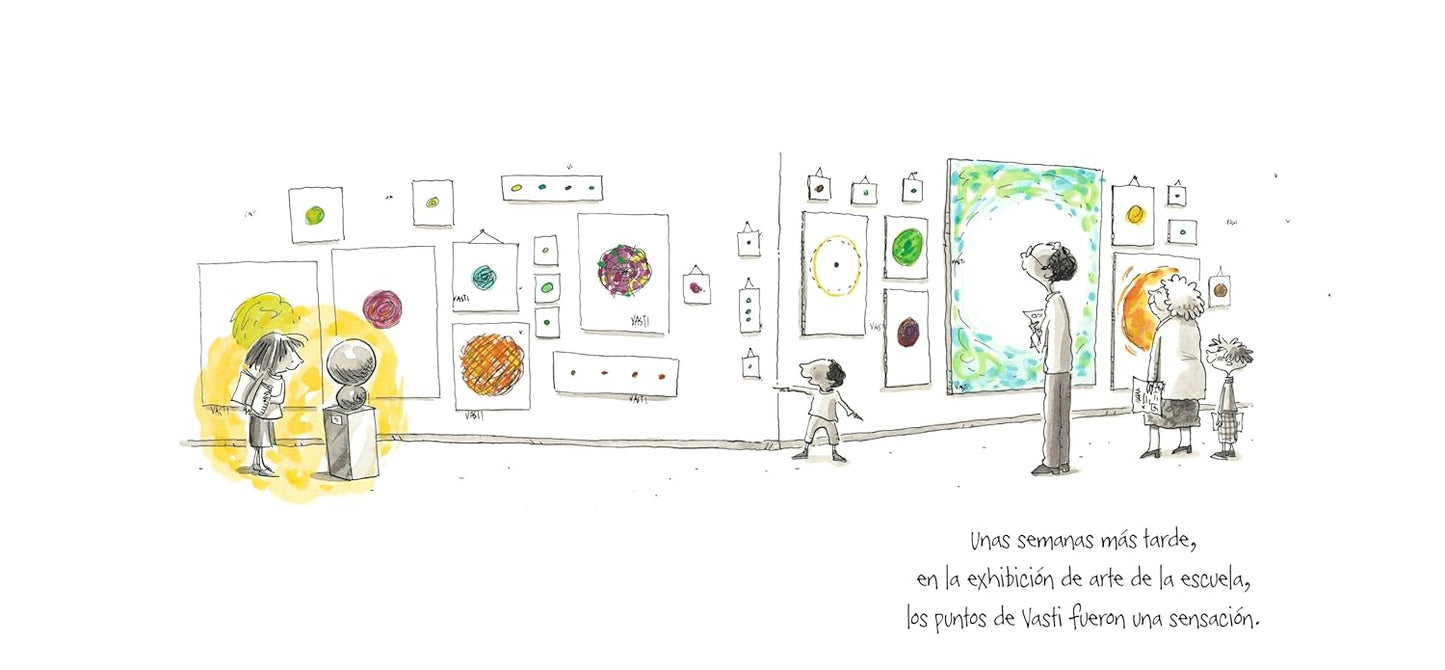 El punto - Spanish Paperback Picture Book