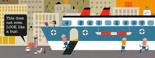 Bus! Stop! - Board Book