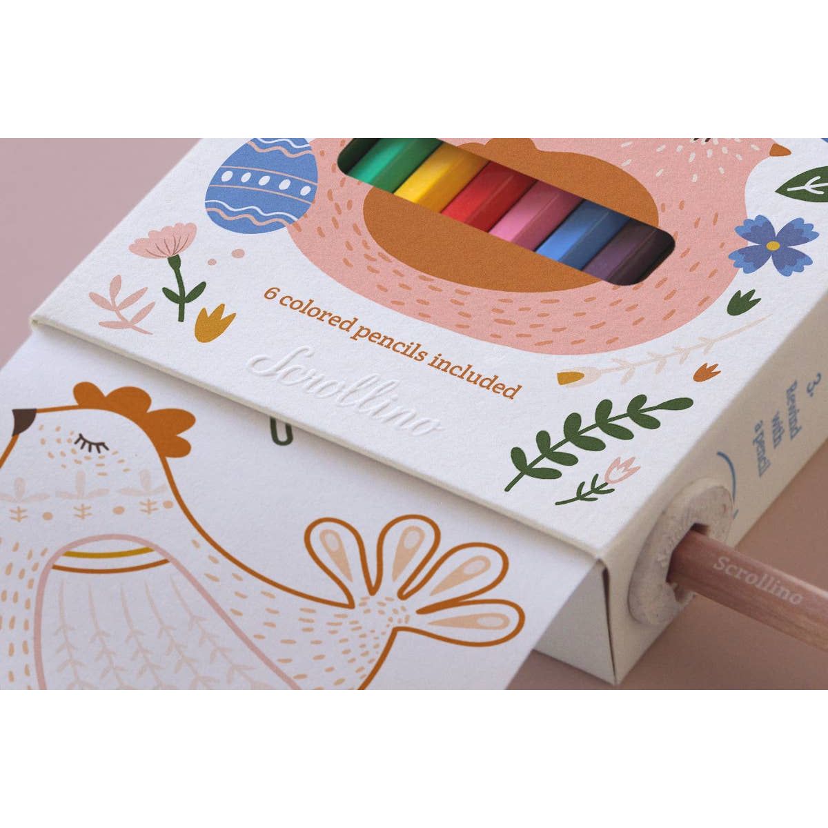 Easter Colouring Scroll