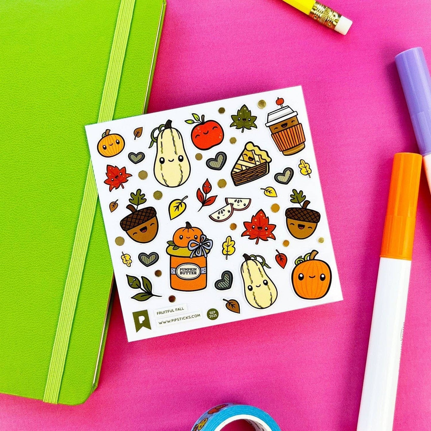 Fruitful Fall Stickers
