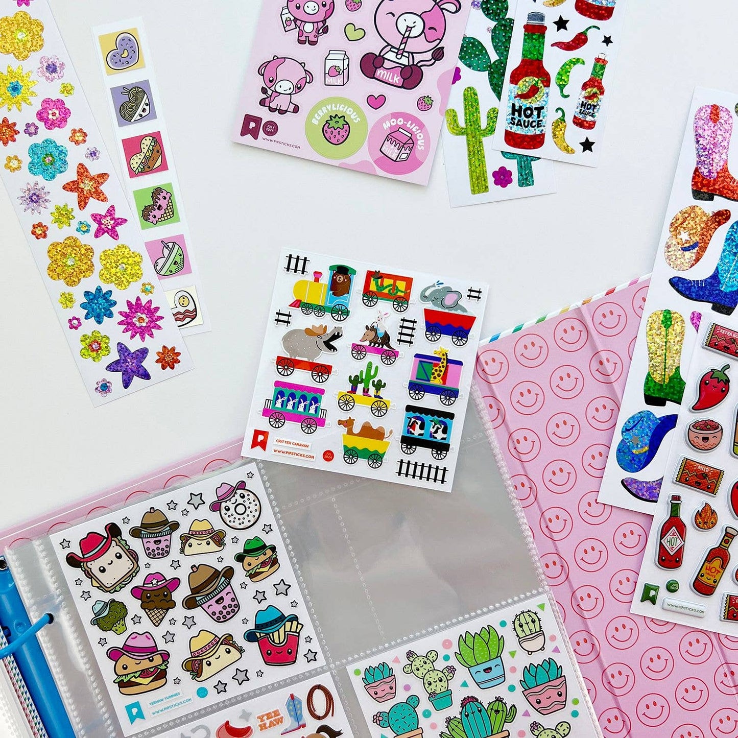 Critter Caravan Stickers