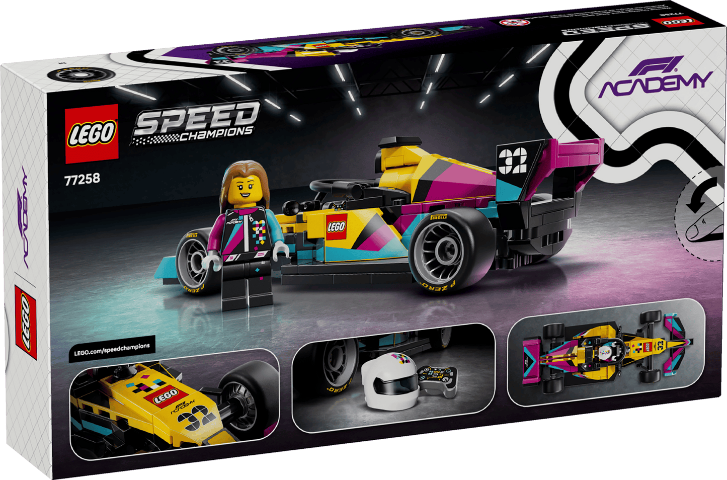 Speed Champions: F1 Academy ® Lego Race Car Building Set