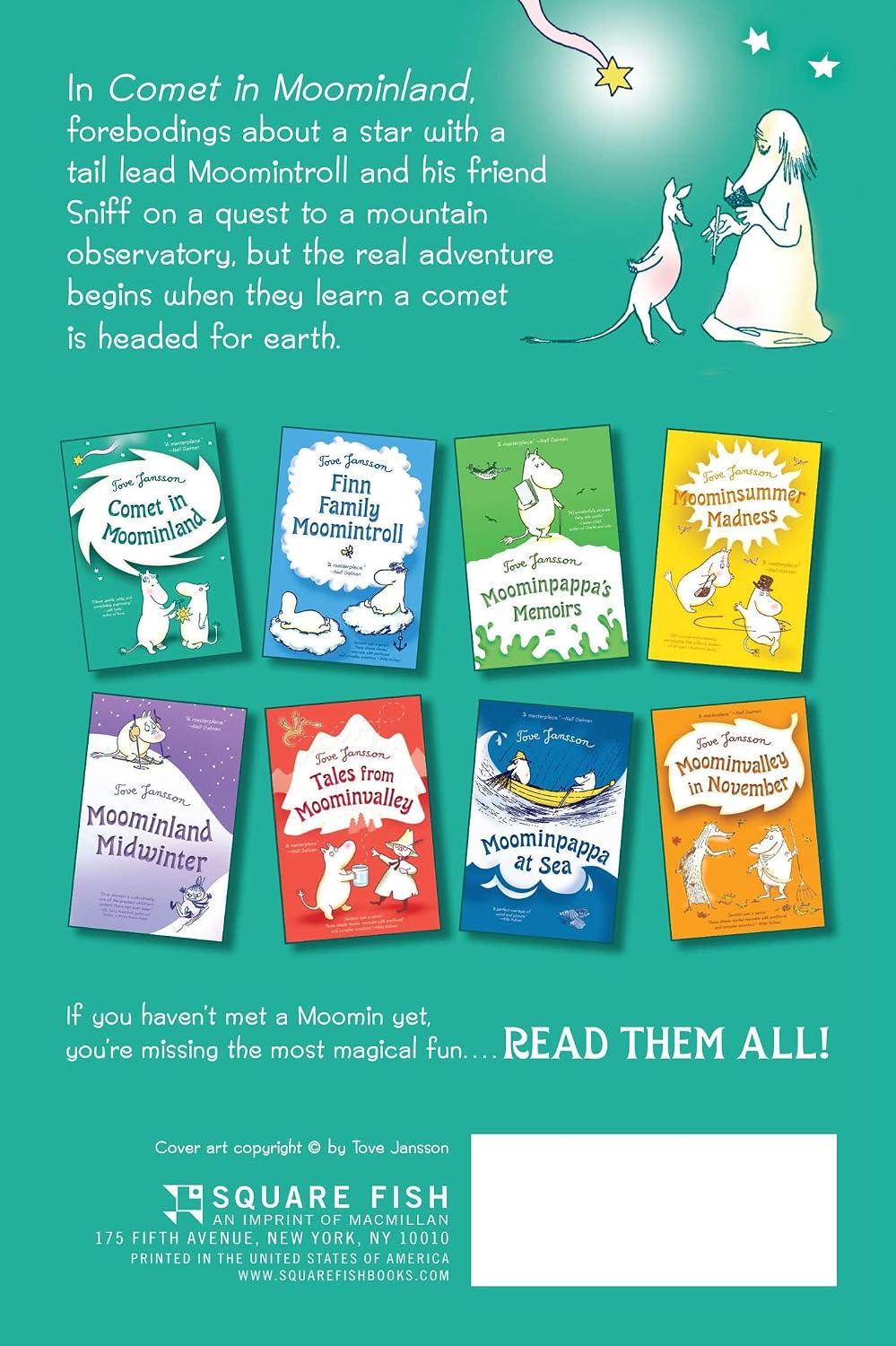 Comet in Moominland - Paperback Book