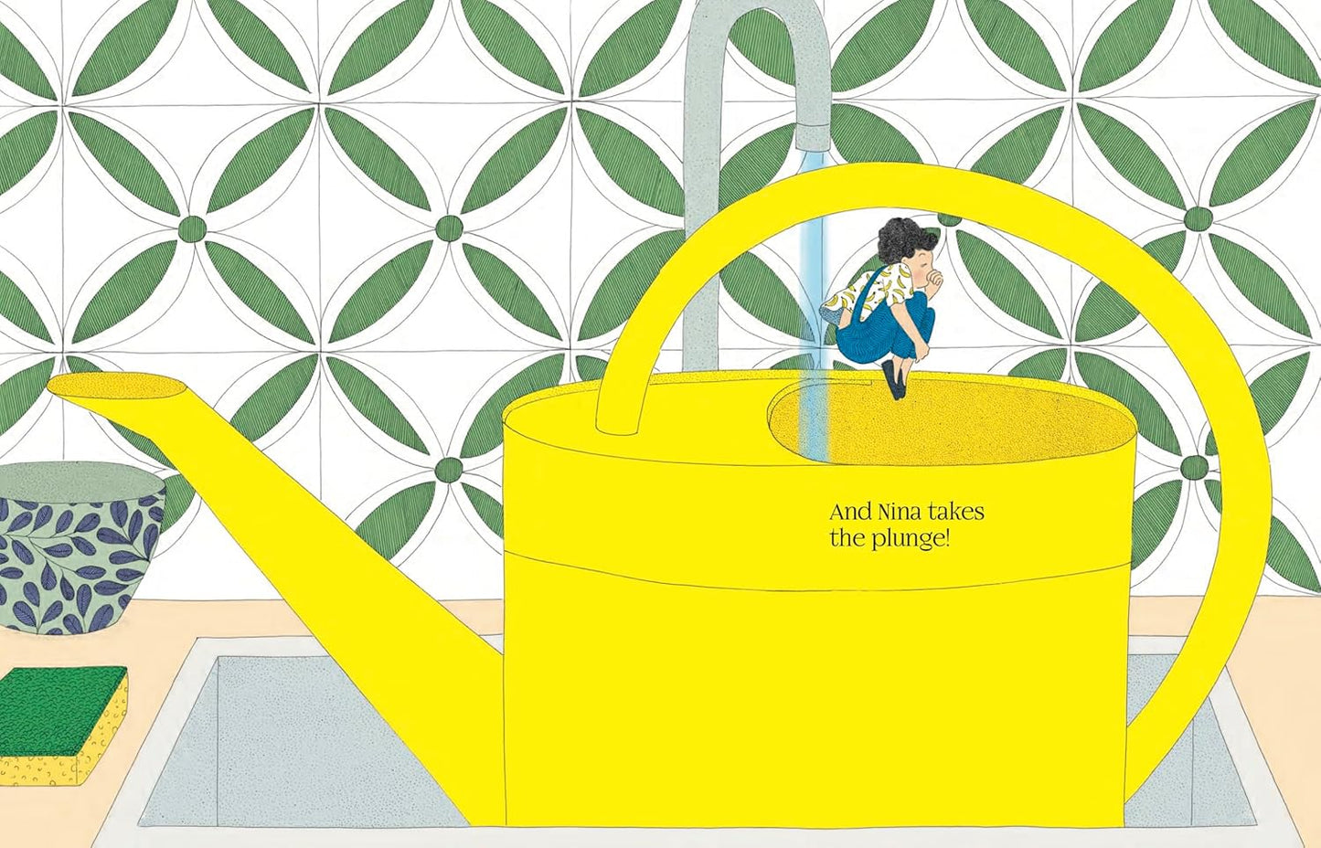 The Watering Can - Hardcover Picture Book
