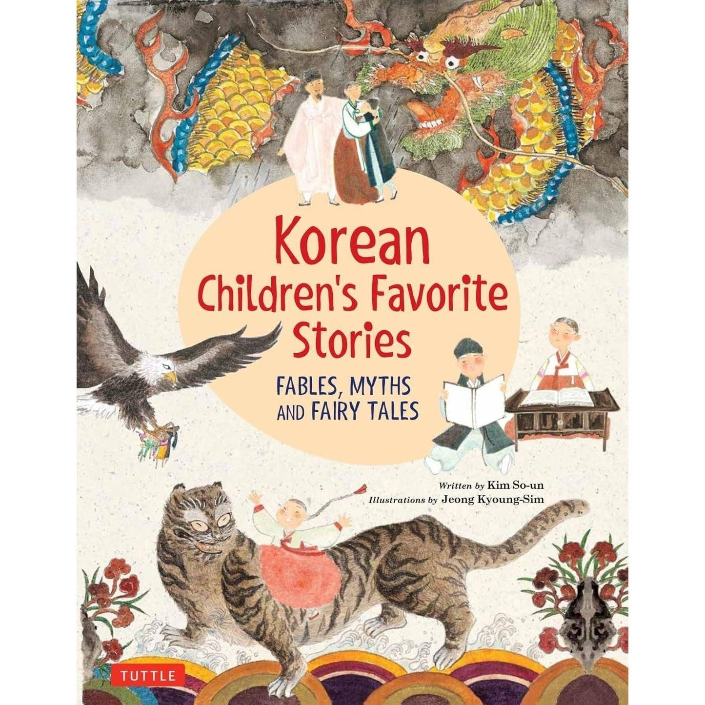 Korean Children's Favourite Stories - Hardcover Picture Book