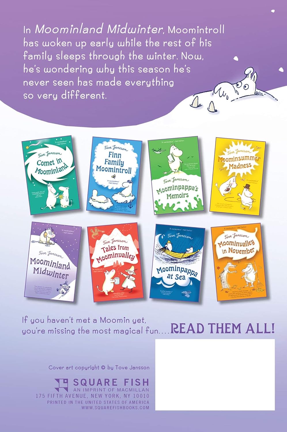 Moominland Midwinter - Paperback Book