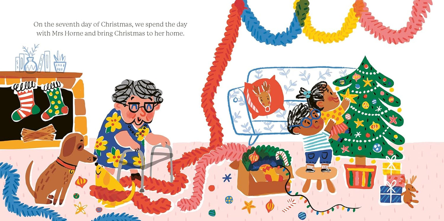 The Twelve Days of Kindness - Hardcover Picture Book