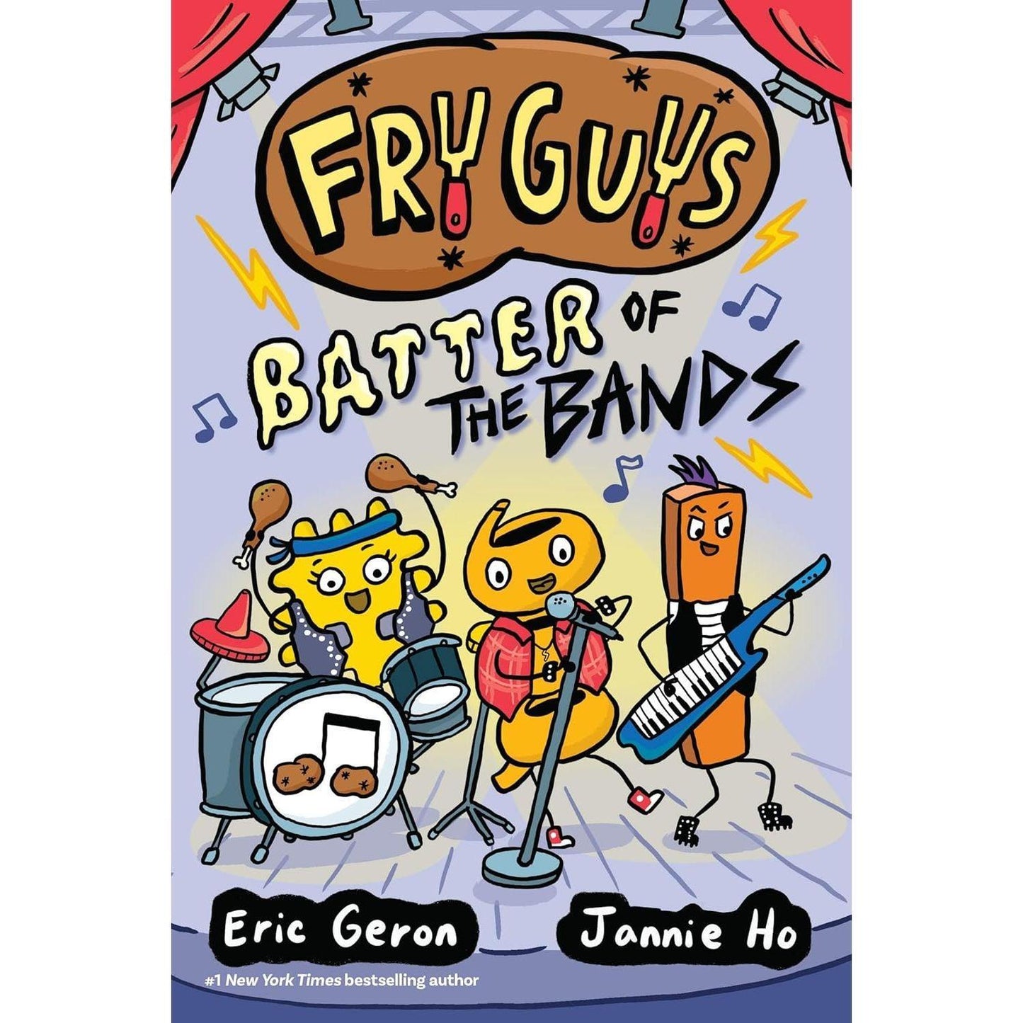 Fry Guys Volume 2: Batter of the Bands - Hardcover Graphic Novel