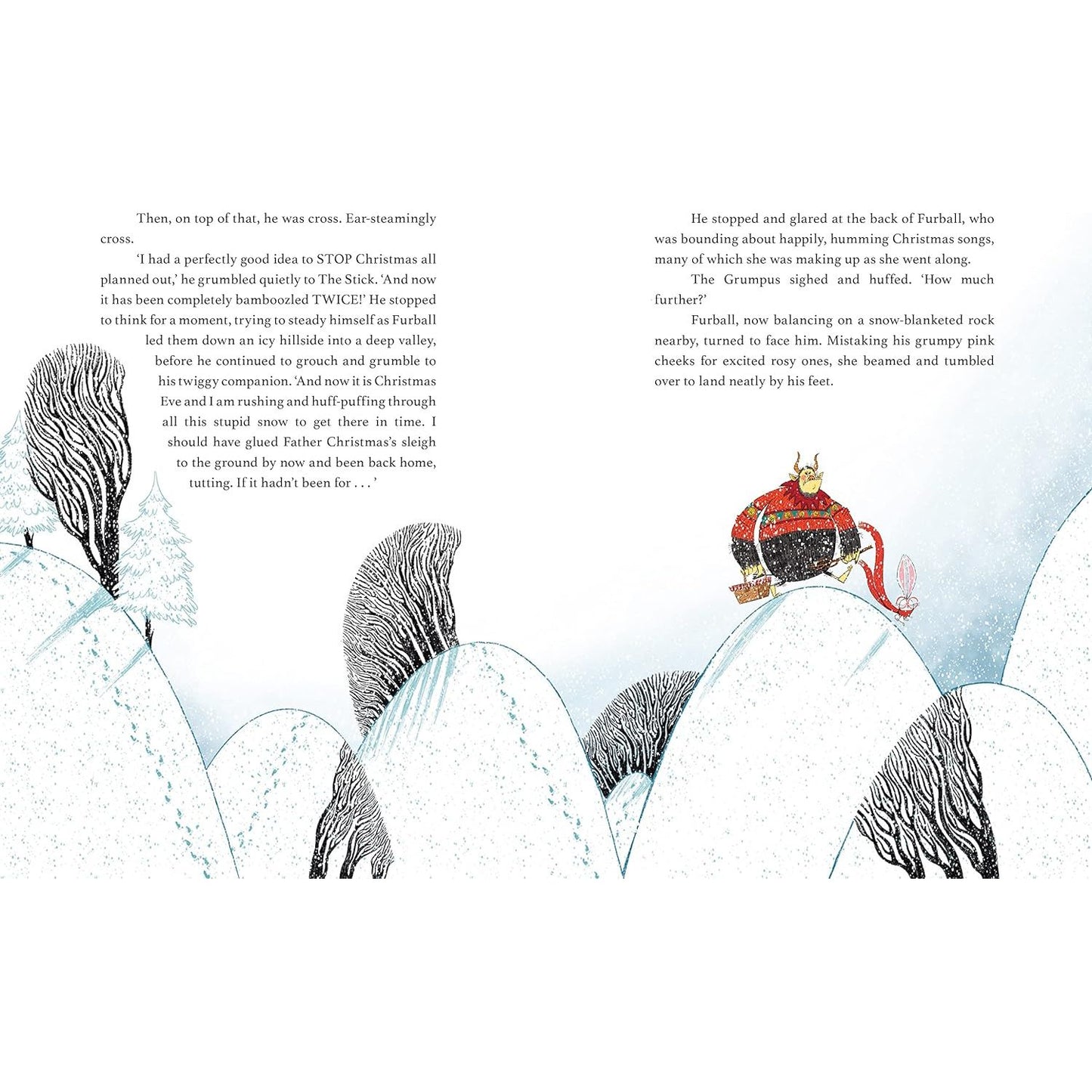 The Grumpus and his Dastardly, Dreadful Christmas Plan - Hardcover Picture Book