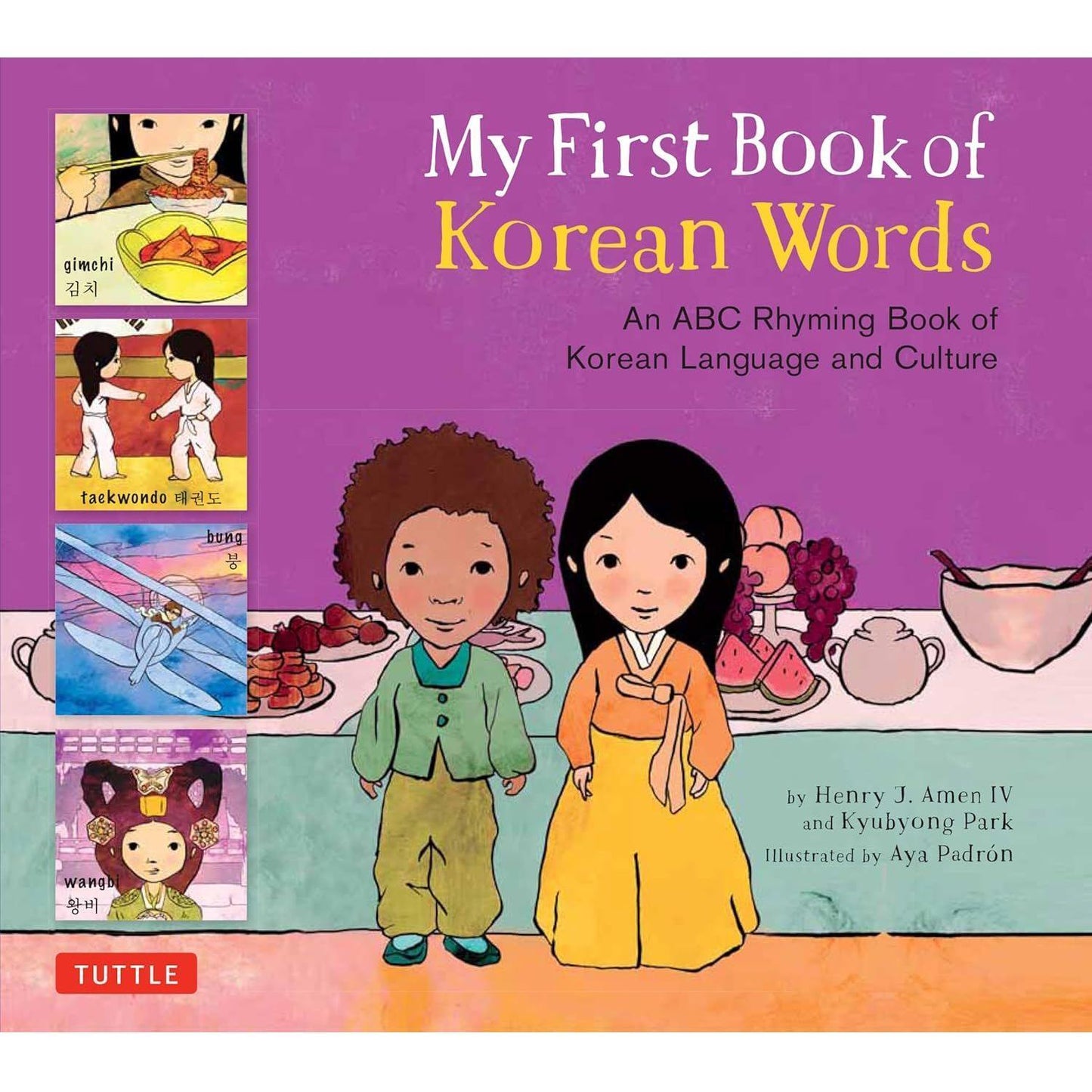 My First Book of Korean Words - A Bilingual Picture Book